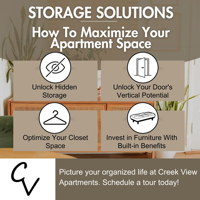 Smart Storage Solutions in Greeley - Learn More - Creek View Apartments